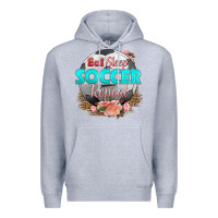 Heather Grey eat sleep soccer repeat Premium Hoodie - HRA Design Shop