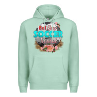 Seafoam eat sleep soccer repeat Premium Hoodie - HRA Design Shop