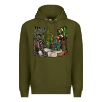 Army Green west wild Premium Hoodie - SublimationCraftShop