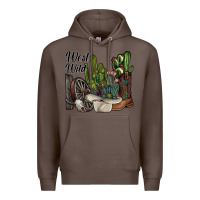 Coffee west wild Premium Hoodie - SublimationCraftShop