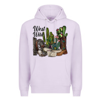Lilac west wild Premium Hoodie - SublimationCraftShop