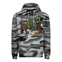 Slate Camo west wild Premium Hoodie - SublimationCraftShop