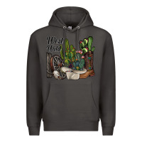 Smoke west wild Premium Hoodie - SublimationCraftShop