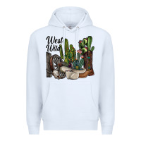White west wild Premium Hoodie - SublimationCraftShop