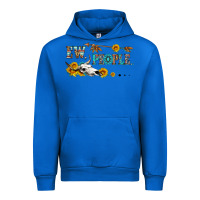 Cobalt ew people with cross Urban Hoodie - HRA Design Shop