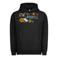 Pigment Black ew people with cross Urban Hoodie - HRA Design Shop
