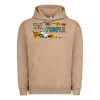 Pigment Burro ew people with cross Urban Hoodie - HRA Design Shop