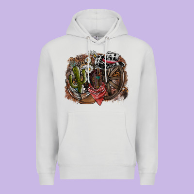 Western Premium Hoodie Designed By Sublimationcraftshop