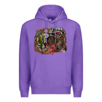 Purple western Premium Hoodie - SublimationCraftShop