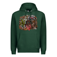 Sports Green western Premium Hoodie - SublimationCraftShop