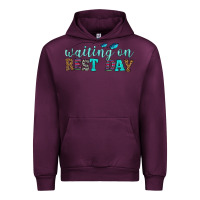 Mauve Wine waiting on rest day Urban Hoodie - HRA Design Shop