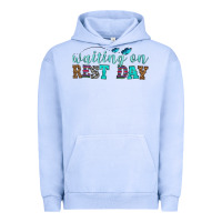 Pigment Grape Ice waiting on rest day Urban Hoodie - HRA Design Shop