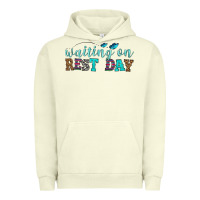 Pigment Pistachio waiting on rest day Urban Hoodie - HRA Design Shop