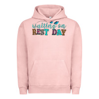 Pigment Salmon waiting on rest day Urban Hoodie - HRA Design Shop