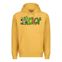 Mustard Love horseshoe St. Patrick's Day Premium Hoodie - Neo Western