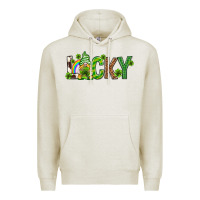 Oatmeal Heather Love horseshoe St. Patrick's Day Premium Hoodie - Neo Western