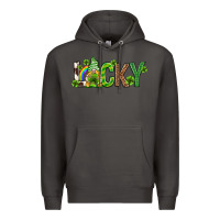 Smoke Love horseshoe St. Patrick's Day Premium Hoodie - Neo Western