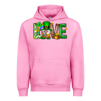Fuchsia Pink Love st. patricks day Urban Hoodie - Neo Western