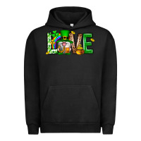 Pigment Black Love st. patricks day Urban Hoodie - Neo Western