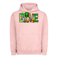 Pigment Salmon Love st. patricks day Urban Hoodie - Neo Western