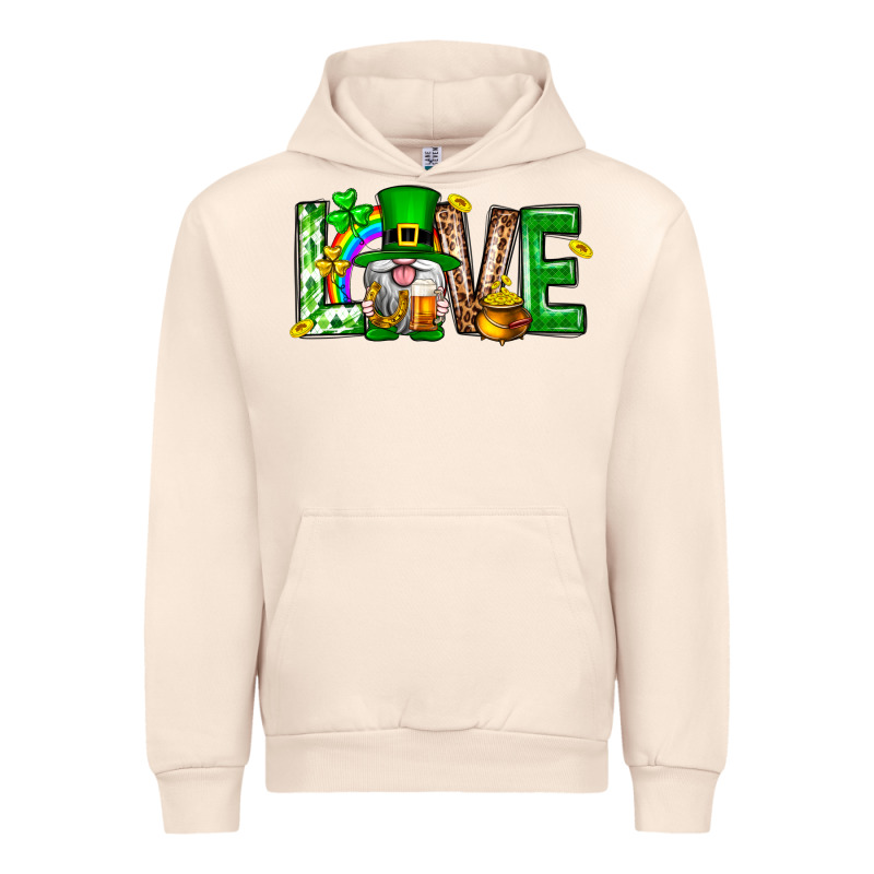 Love St. Patricks Day Urban Hoodie by Neo Western | Teevron