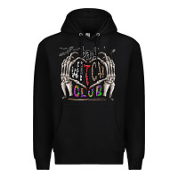 Black bad witch club Premium Hoodie - CowhideDigitalArt