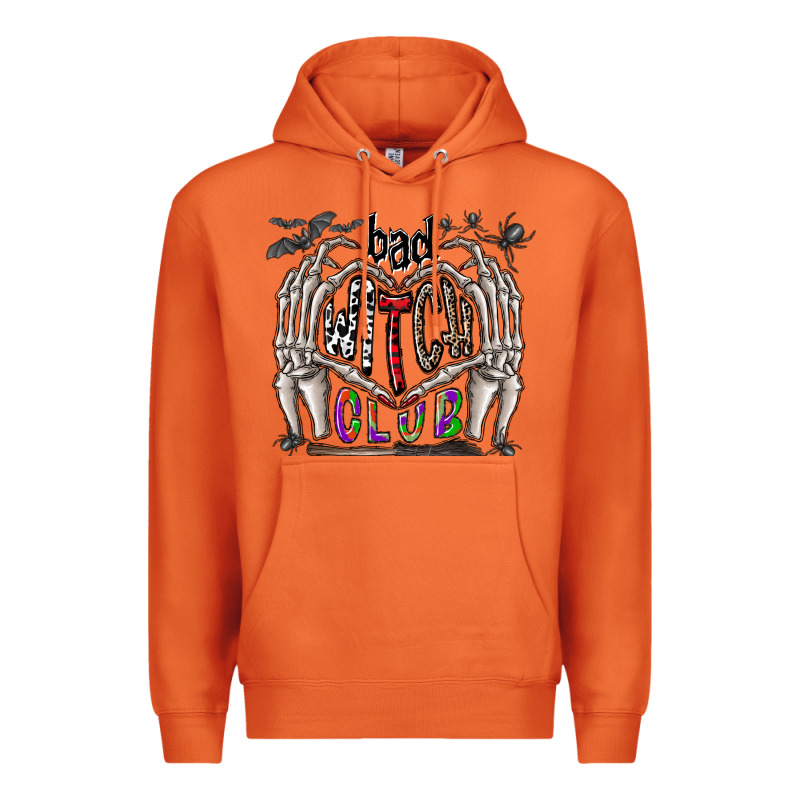 Bad Witch Club Premium Hoodie by CowhideDigitalArt | Teevron