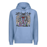 Colony Blue bad witch club Premium Hoodie - CowhideDigitalArt