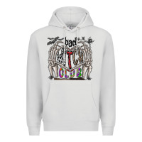 Dove Grey bad witch club Premium Hoodie - CowhideDigitalArt