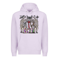 Lilac bad witch club Premium Hoodie - CowhideDigitalArt