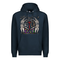 Navy bad witch club Premium Hoodie - CowhideDigitalArt