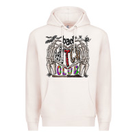 Pale Pink bad witch club Premium Hoodie - CowhideDigitalArt
