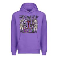 Purple bad witch club Premium Hoodie - CowhideDigitalArt