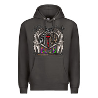 Smoke bad witch club Premium Hoodie - CowhideDigitalArt