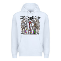 White bad witch club Premium Hoodie - CowhideDigitalArt