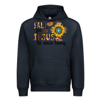 Navy fall for jesus he never leaves Urban Hoodie - CowhideDigitalArt