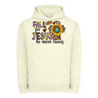 Pigment Pistachio fall for jesus he never leaves Urban Hoodie - CowhideDigitalArt