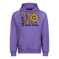 Tulip fall for jesus he never leaves Urban Hoodie - CowhideDigitalArt