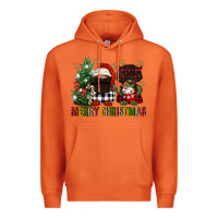Carrot merry christmas buffalo afro gnomies Premium Hoodie - FaDigitalArtStudio