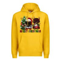 Lemon merry christmas buffalo afro gnomies Premium Hoodie - FaDigitalArtStudio