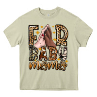 Mossy Fur Baby Mama Dog Heavy Core Tee - CowhideDigitalArt