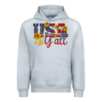 Heather Grey usa y all Urban Hoodie - HRA Design Shop