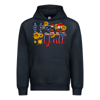 Navy usa y all Urban Hoodie - HRA Design Shop