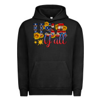 Pigment Black usa y all Urban Hoodie - HRA Design Shop