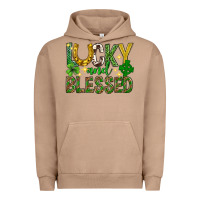 Lucky And Blessed St. Patricks Day Urban Hoodie | Teevron