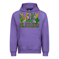 Tulip Lucky and blessed st. patricks day Urban Hoodie - Neo Western