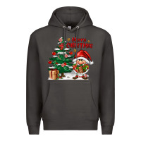 Smoke merry christmas gnomes Premium Hoodie - FaDigitalArtStudio