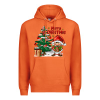 Carrot merry christmas gnomes Premium Hoodie - FaDigitalArtStudio