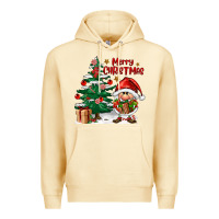 Pina Colada merry christmas gnomes Premium Hoodie - FaDigitalArtStudio
