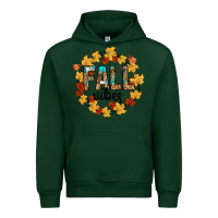 Forest Green fall vibes Urban Hoodie - CowhideDigitalArt